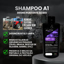 Shampoo automotivo premium para o agro Auto90 1L - Limpeza Pesada Para Máquinas Agrícolas (desicrustante + desengraxante)
