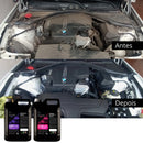 Shampoo Automotivo Kit Auto90 10L Profissional - Desincrustante, Desengraxante, Limpa, Descontamina